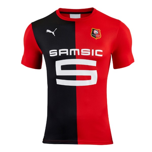 Tailandia Camiseta Stade Rennais 1ª 2019-2020 Negro Rojo